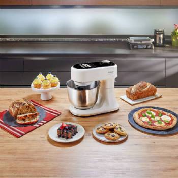 Arzum Ar1190 Gastroart Stand Mikser 1500w, 12 Hız Ayarı, Dahili Tartı ve Fermentasyon Ozelliği, Krem
