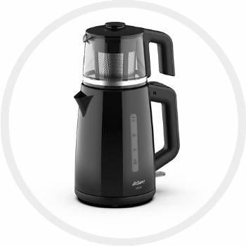 Arzum Ar3151 Jollie Cay Makinesi 1650w, 1 L Demlik Kapasitesi, Siyah