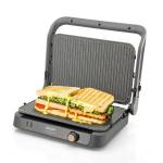 Arzum Ar2001 Tostçu Delux 1800 W Granit Tost Makinesi, Cift Taraflı Plaka, 180° Açılır Gövde, Inox