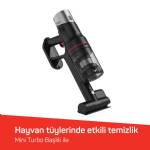 Arzum Ar4209 Magiclean Flex Dikey Sarjlı Süpürge 500 W, 60 Dk Kullanım, Siyah