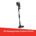 Arzum Ar4210 Magiclean Hydroflex Dikey Sarjlı Süpürge 500w, Bldc Motor Gücü, 60 Dk Kullanım, Siyah