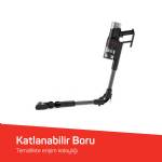 Arzum Ar4210 Magiclean Hydroflex Dikey Sarjlı Süpürge 500w, Bldc Motor Gücü, 60 Dk Kullanım, Siyah