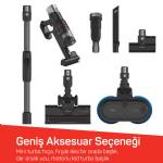 Arzum Ar4210 Magiclean Hydroflex Dikey Sarjlı Süpürge 500w, Bldc Motor Gücü, 60 Dk Kullanım, Siyah