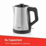 Arzum Deminde | Çay Makinesi - Inox | Ar3129-0600