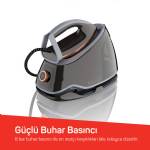 Arzum Ar6048 Steamart Plus Buhar Kazanlı Utü 3000w, 700 G/dk Sok Buhar Gücü, 1.5 L Su Tankı, Gri