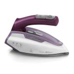 Arzum Ar690 Tripper Buharlı Seyahat Utüsü 1150w Cift Voltaj Katlanabilir Sap Seramik Taban, Mor
