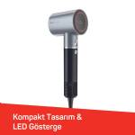 Arzum Ar5169 Revolution Profesyonel İyonlu Saç Kurutma Makinesi 1600w, Bldc Motoru, Platin Gri