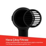 Arzum Ar5134 Hairstar Neo Saç Kurutma Makinesi 2300 W, Soğuk Hava Fonksiyonu, Siyah